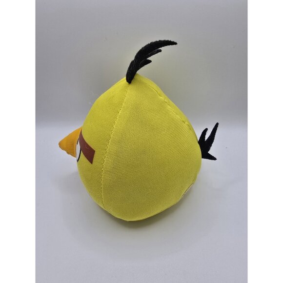 Angry Bird Beanie Plush small 2012 yellow chuck Stuffed Animal Toy - Picture 2 of 8